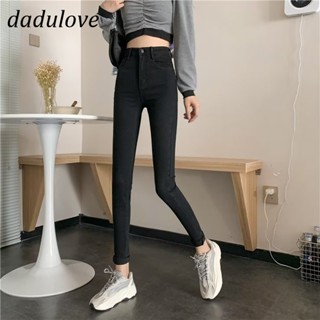 DaDulove💕 New American Style Ins High Street Stretch Jeans Niche High Waist Straight Pants plus Size Trousers