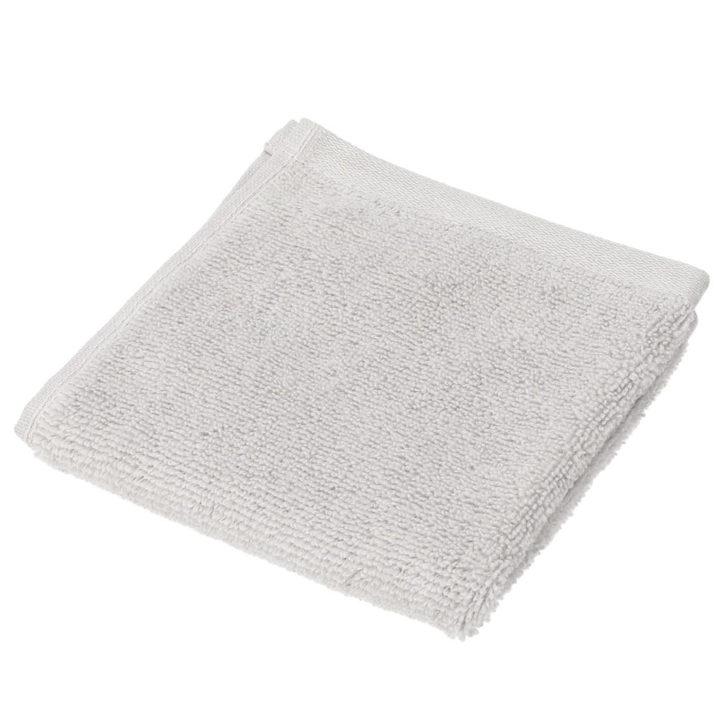 NITORI ผ้าขนหนู ขนาด 33X35 สีเทาสว่าง WS001