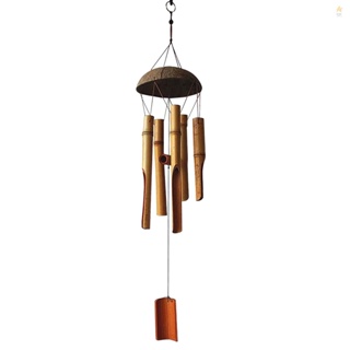 Tranquil Bamboo Wind Chimes - Outdoor Bamboo Wind Chimes for Home Garden Decoration