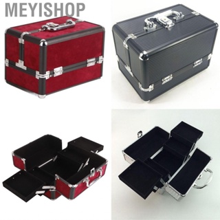 Meyishop Makeup Case Cosmetics Carrying Box 25x17x17cm Large  Storage for Home Salon
