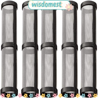 Wisdomest หัวฉีดสเปรย์ พลาสติก 60 ตาข่าย ทนต่อการกัดกร่อน แบบเปลี่ยน สําหรับเครื่องพ่นสีสุญญากาศ