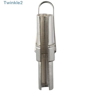 Twinkle F สายเคเบิลโคแอ็กซ์ เชื่อมต่อ F สีเงิน สําหรับ RG6 RG59 RG11