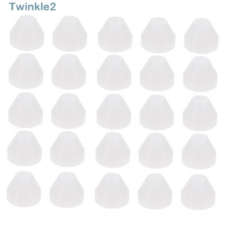 Twinkle ชุดบูชชิ่งดินสอ ฉนวนกันความร้อน สีขาว 10 ชิ้น