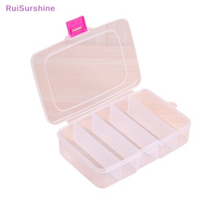 Ruisurshine กล่องพลาสติกใส สําหรับเก็บส้อมผลไม้ สําหรับเด็ก