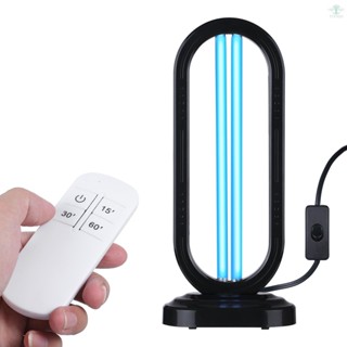 38W Ultravioet UV Lamp with Remote Control Standing UVC Cleaning Light with Ozone 15/30/60min Timing Function for Living Room Bedroom Kitchen Office Hotel