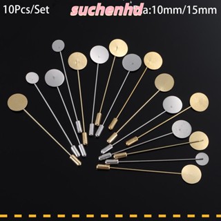 Suchenhd 10 ชิ้น / เซต เข็มกลัด อุปกรณ์เสริมชุดเดรส Diy งานฝีมือ กล้อง