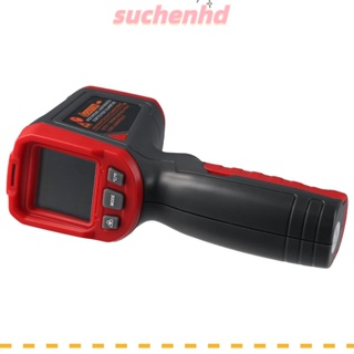 Suchenhd เครื่องวัดอุณหภูมิดิจิทัล หน้าจอ LCD -58°F ถึง 1022°F (-50℃-550℃เครื่องวัดอุณหภูมิอินฟราเรด IR เลเซอร์อุณหภูมิอุตสาหกรรม