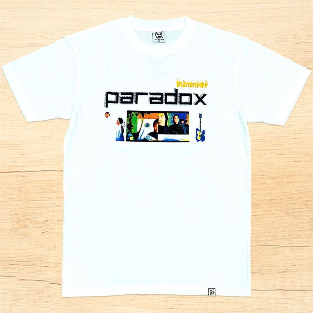 Paradox X Summer World Tour 2000 เสื้อยืดลําลอง แขนสั้น พิมพ์ลายอัลบั้มศิลปะ เหมาะกับฤดูร้อน ไซซ์ S-