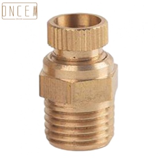 【ONCEMOREAGAIN】Corrosion Resistant 1/2 Diameter Brass Air Compressor Tank Drain Valve