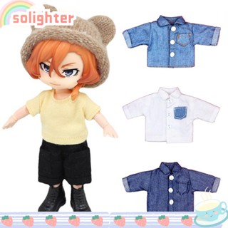 Solighter BJD ชุดเสื้อผ้าตุ๊กตา ผ้าวูลถัก สําหรับตุ๊กตา 1/12BJD 1/11OB11