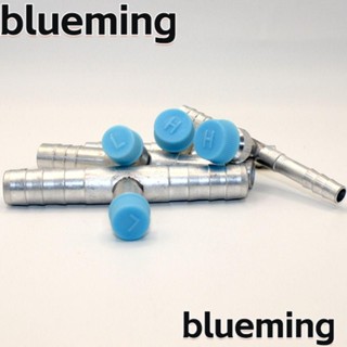 Blueming2 ข้อต่อวาล์วเครื่องปรับอากาศ ยางอลูมิเนียม R134a แบบเปลี่ยน สําหรับรถยนต์