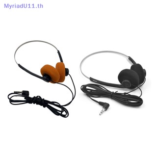 Myriadu หูฟัง MP3 แบบมีสาย ขนาดเล็ก พกพาง่าย สไตล์เรโทร แฟชั่น สําหรับถ่ายภาพกีฬา