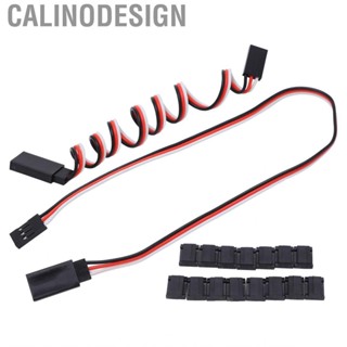 Calinodesign 2pcs Female To Male Servo Extension Cable Wire Wear Resistant Plastic E