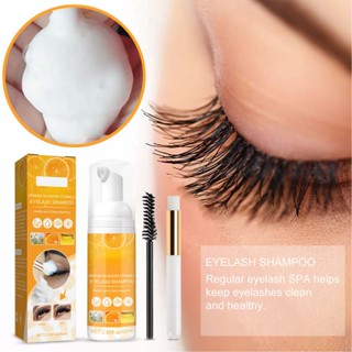 Master Sculptor 60ml Eyelash EXTENSION แชมพูโฟมนุ่มลื่น PROOF Moisturizing Mild Lash Cleanser แชมพู