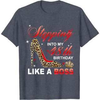 เสื้อยืด พิมพ์ลาย Stepping Into My 48th Birthday Like A Boss Since 1972 สําหรับแม่ และเด็ก