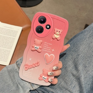 เคสโทรศัพท์มือถือแบบนิ่ม กันกระแทก ลายหัวใจน่ารัก สําหรับ infinix hot 30 30i 30 play 4G zero zero ultra 5G