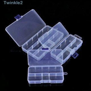 Twinkle กล่องพลาสติกใส สําหรับเก็บเครื่องมือตกปลา