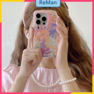  เคสโทรศัพท์มือถือ กันกระแทก ลายการ์ตูนอนิเมะ Rapunzel Diy สําหรับ Apple Iphone 14Promax 13 12 11 14Promax 14plus 13 12pro 11 pro max Xr Xs max 7 8 Plus 13 pro max 13 12 12pro 11promax