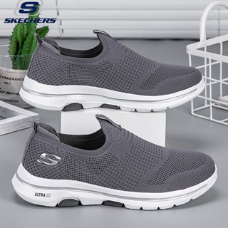 พร้อมส่ง Skechers_ GORUN รองเท้าผ้าใบลําลอง ระบายอากาศ แฟชั่นสําหรับผู้ชาย