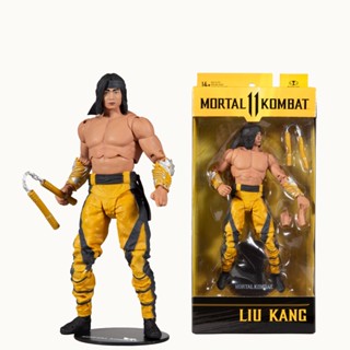 [BTF] ฟิกเกอร์ Mcfarlane Mortal Kombat Liu Kang ของแท้ 23 ซม. V2CU