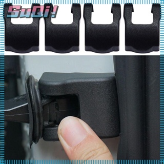 Suqi แขนตรวจสอบประตู สําหรับ Smart Fortwo for Dacia Sandero Stepway for Lada Vesta Anti-rust Cover 4 ชิ้น/ล็อต