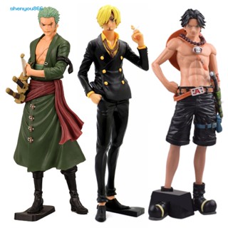 Syc โมเดลฟิกเกอร์ อนิเมะวันพีช Zoro Sanji Ace ของเล่น สําหรับตกแต่งบ้าน