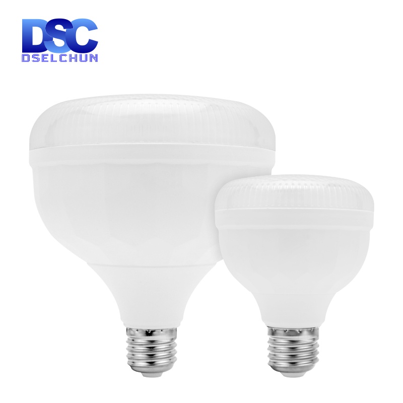 Dselchun E27 หลอดไฟ LED 60W 50W 40W 30W 20W หลอดไฟ LED 220V ไม่กระพริบ โคมไฟตั้งโต๊ะ สปอตไลท์ หลอดแอมพูล