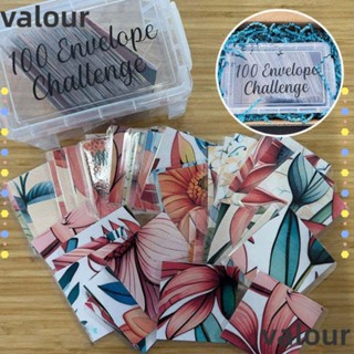 Valour กล่องจดหมาย ประหยัดเงิน 100 ซอง สําหรับเด็ก