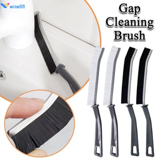 Multi-use Gap Brush Coatingทนทานระยะทางแปรงทำความสะอาดห้องครัวห้องน้ำกระเบื้องSplicing Dead Cornerแปรงทำความสะอาดผมแข็งห้องน้ำสายการผลิตWine011