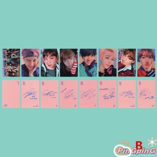 การ์ดโลโม่การ์ด ลายศิลปินเกาหลี BTS Bangtan Boys 8 ชิ้น ต่อชุด