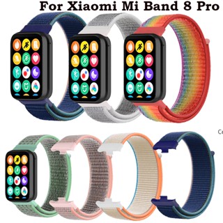 สายนาฬิกาข้อมือไนล่อน แบบเปลี่ยน สําหรับ Mi Band 8 Pro Xiaomi Mi Band 8 Pro