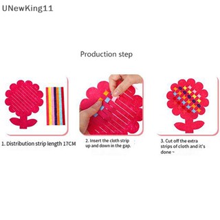 Unewking ชุดอุปกรณ์ทอผ้า แฮนด์เมด DIY สําหรับเด็กอนุบาล มอนเตสซอรี่
