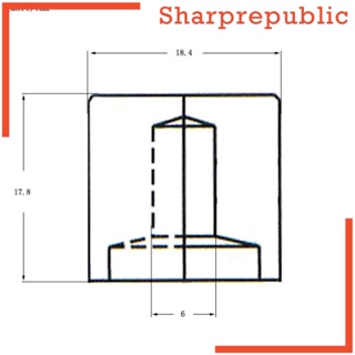 [Sharprepublic] ลูกบิดควบคุมระดับเสียง แบบเปลี่ยน สําหรับกีตาร์ไฟฟ้า 4 ชิ้น