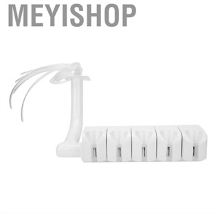 Meyishop Dental Handpiece Holder 5-Seat Holding Stand Rack With Air Inlet