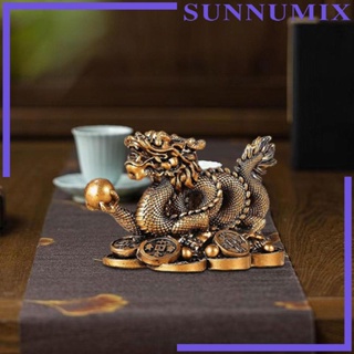 [Sunnimix] ฟิกเกอร์รูปปั้นมังกรดั้งเดิม นําโชค สําหรับตกแต่งบ้าน