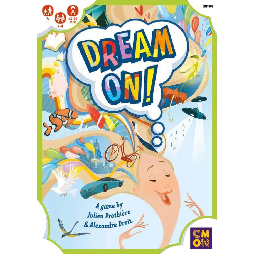 Dream On! บอร์ดเกมแท้ คู่มือภาษาอังกฤษ