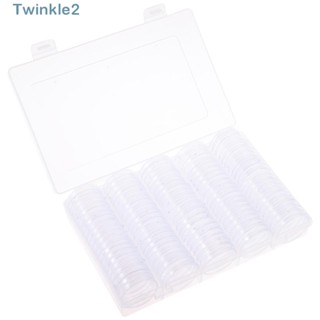Twinkle ที่ใส่เหรียญ พลาสติก แบบสากล สําหรับเก็บสะสม