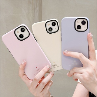 2-in-1 เคสโทรศัพท์มือถือแบบนิ่ม Tpu กันกระแทก สีพื้น เรียบง่าย หรูหรา สําหรับ iPhone 11 14 12 15 13 Pro Max 15promax