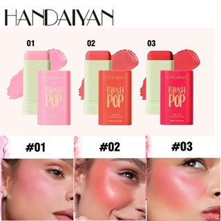 Handaiyan บลัชออนปัดแก้ม เนื้อแมตต์ กันน้ํา ติดทนนาน 6 สี