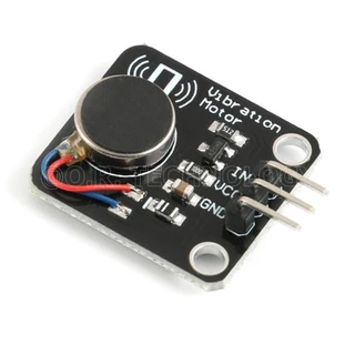(1ชิ้น) AH024 โมดูล มอเตอร์สั่น ขนาดเล็ก 3-5VDC PWM Vibration Motor Module