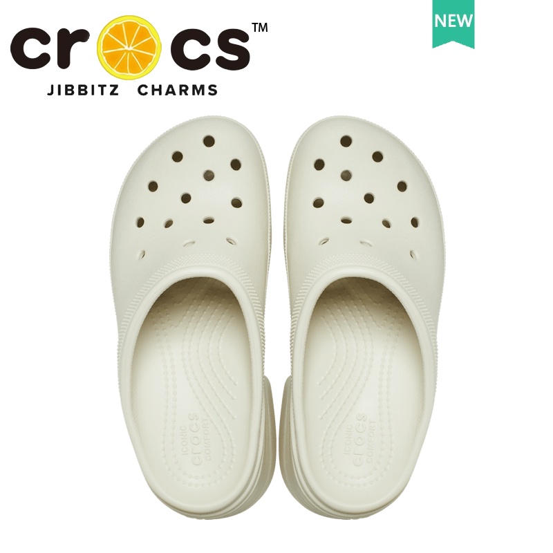 croc แท้ SIREN CLOG รองเท้ามีส้น รองเท้าพื้นหนา #208547