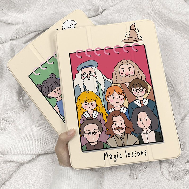 เคสใส ลายการ์ตูนแฮรี่พอตเตอร์ กันตก สําหรับ iPad 2021 Pro 11 gen9 gen8 gen7 Mini6 gen5 gen6 iPad Air