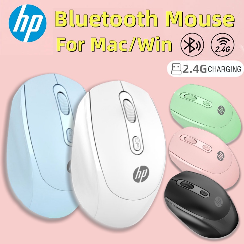 Hp เมาส์บลูทูธไร้สาย 2.4G 1600DPI สําหรับคอมพิวเตอร์ แล็ปท็อป