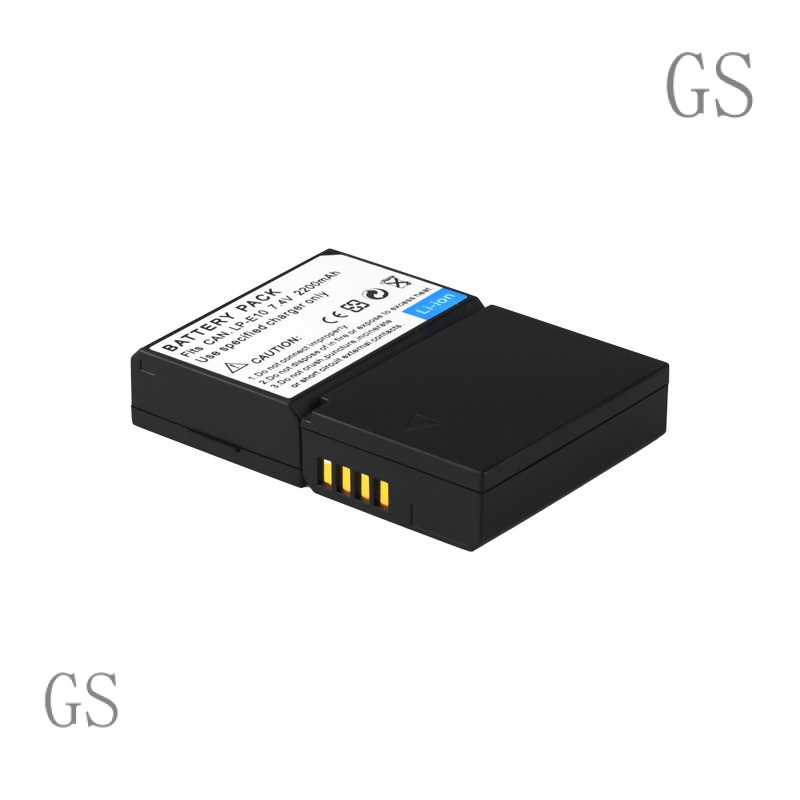 GS Compatible for Canon LP-E10 Digital Camera Battery Lithium Battery Fully Decoded
