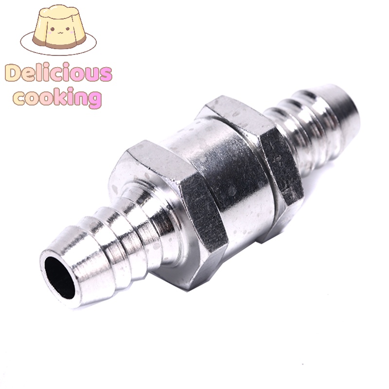 [Delicious Cooking] วาล์วตรวจสอบน้ํามันเชื้อเพลิงทางเดียว อะลูมิเนียมอัลลอย ไม่ย้อนกลับ 4 ขนาด 6 8 10 12 มม.
 [ใหม่] - รูปที่ 4