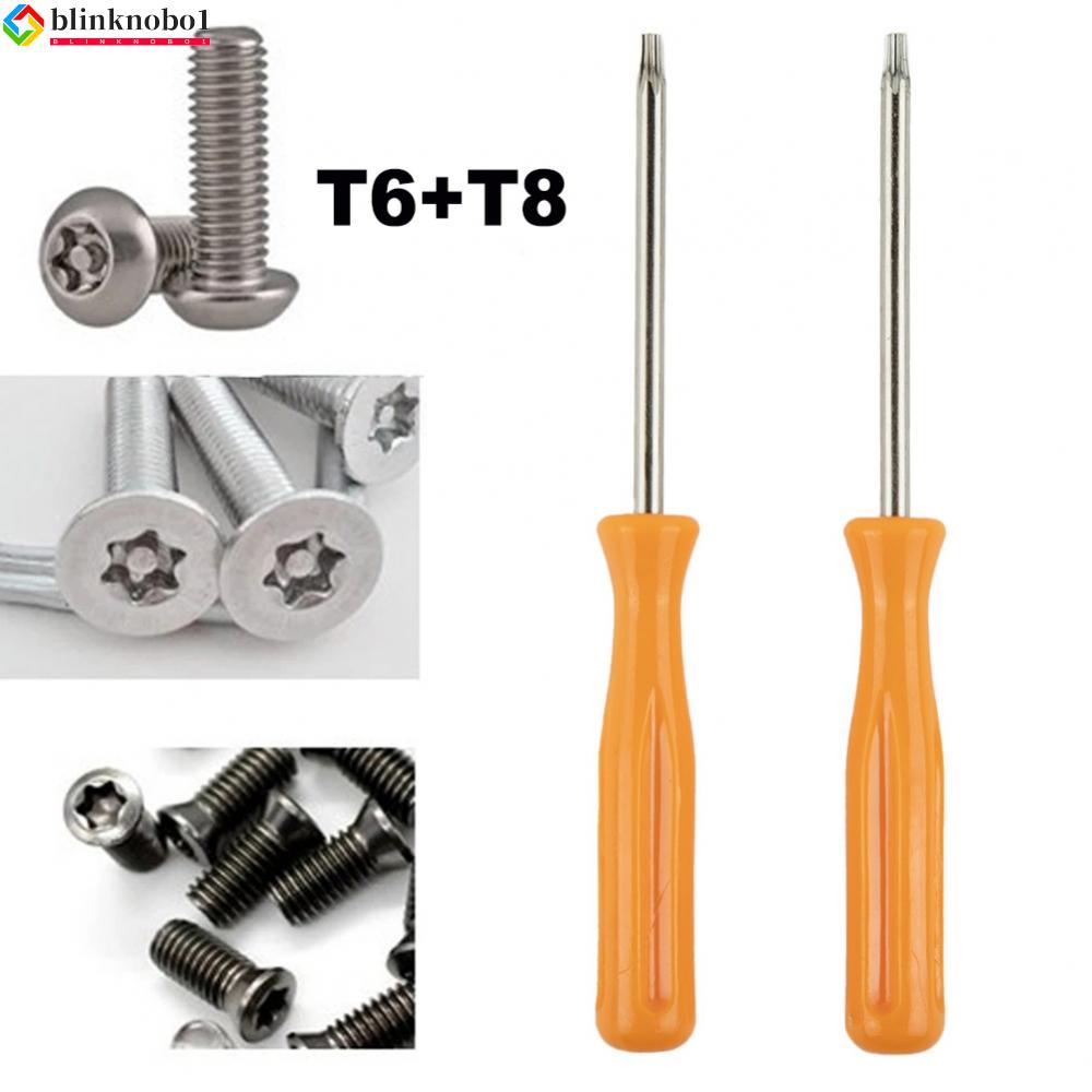 Torx ไขควง ไขควง ชุดรักษาความปลอดภัย อะไหล่ เหล็ก T6 T8 เครื่องมือ