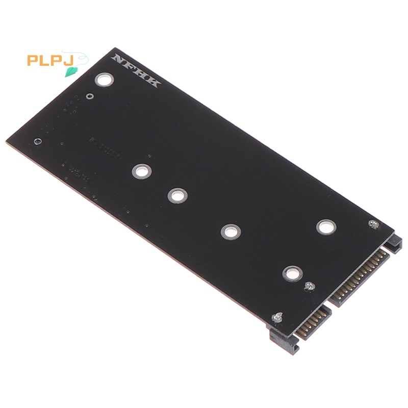 Plpj ใหม่ การ์ดอะแดปเตอร์แปลง SSD 2.5 นิ้ว SATA 3 เป็น B+M คีย์ SATA M.2 NGFF