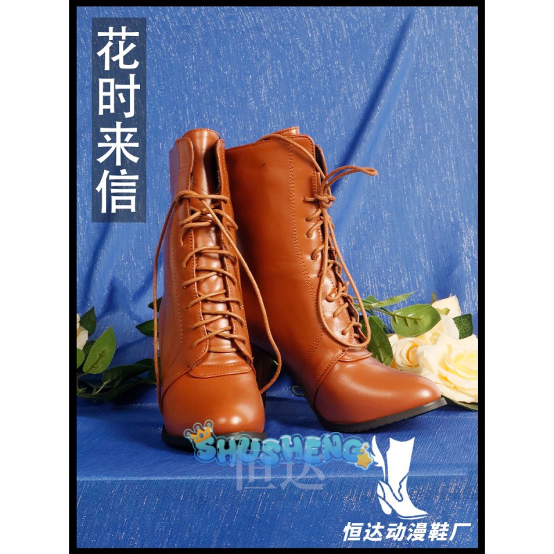 Genshin Impact cos Kamisato Ayaka คอสเพลย์รองเท้า Ayaka รองเท้า