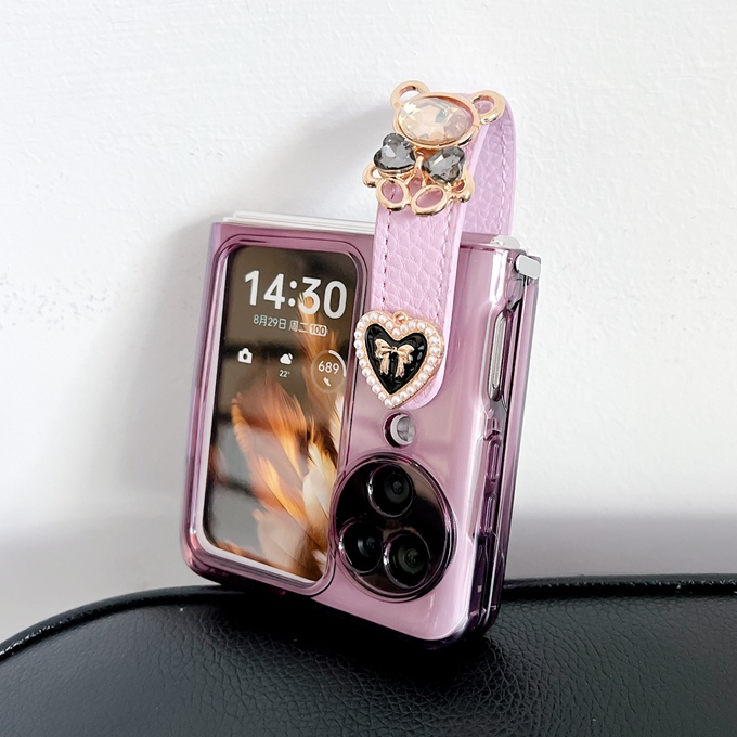 เคสfoldfor OPPO Find N3 N2 Flip Casing For Girl เคสกันกระแทกเลนส์ BYO