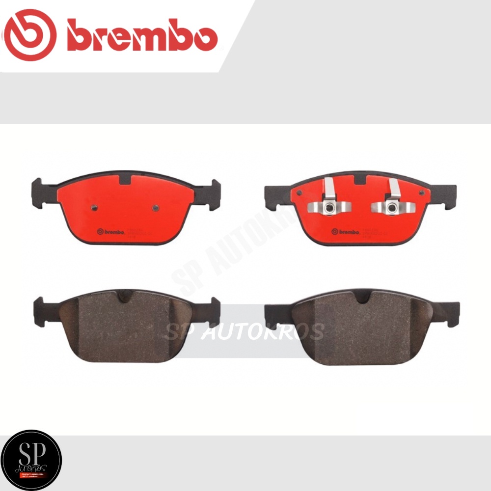 BREMBO ผ้าดิสเบรคหน้า VOLVO XC60 I (T5 T6 D3 D4 D5) 10-14, XC90 I (D3 T6 V8) (D5) 03-13  P86 023